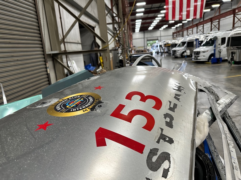 Airstream Big Red Number